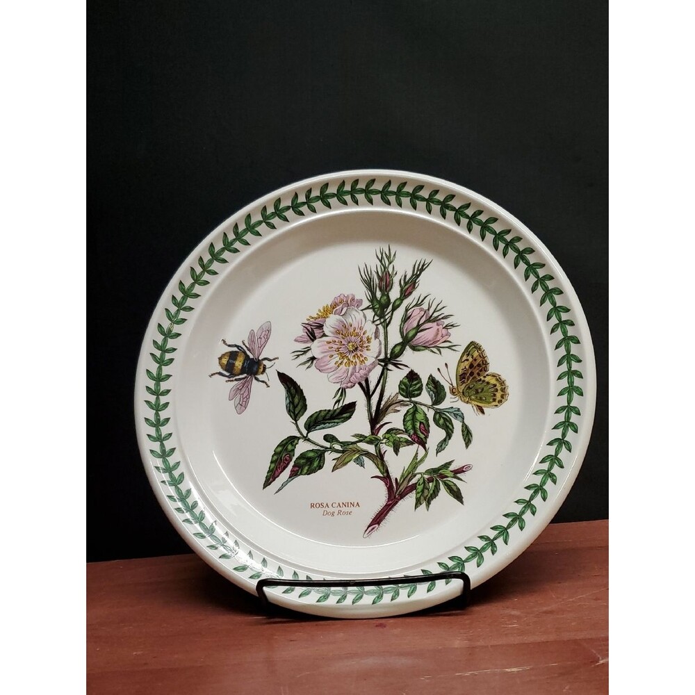The Botanic Garden 1972 Salad Plate 8.5" Dog Rose